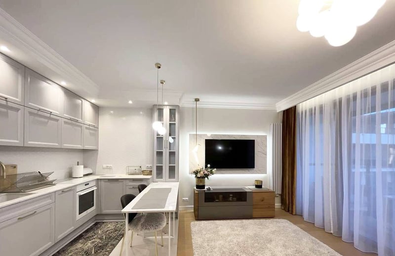 Долгосрочная аренда стильной 2-комнатной квартиры, 44 м², район Воля, Варшава, Польша